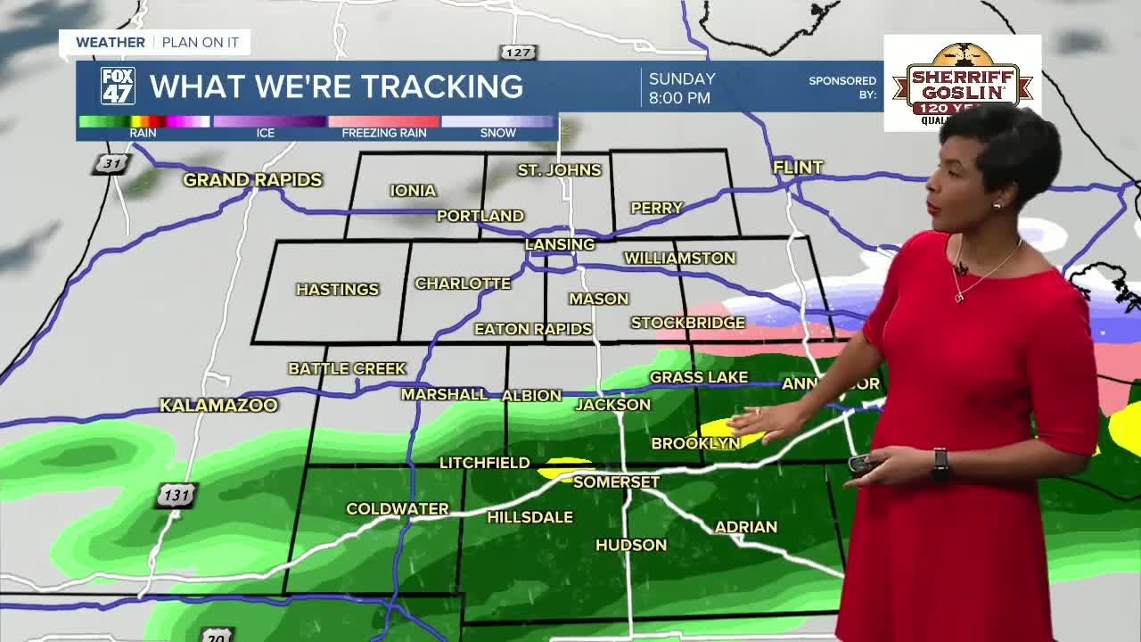 Another warm and nice day is ahead tomorrow but rain is on the way soon