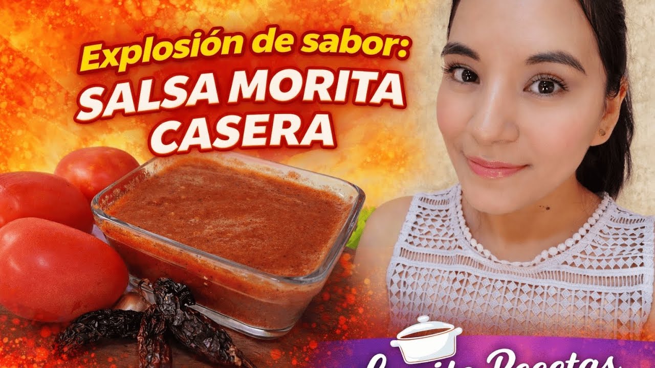 Salsa de Jitomate con Chile Morita: Sabor ahumado que conquista | Lupita Recetas