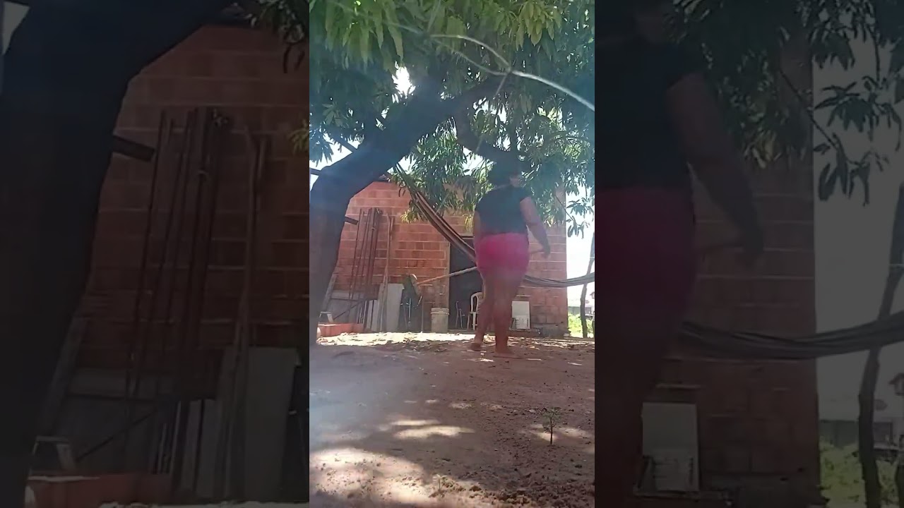 A limpando o quintal da minha casa 