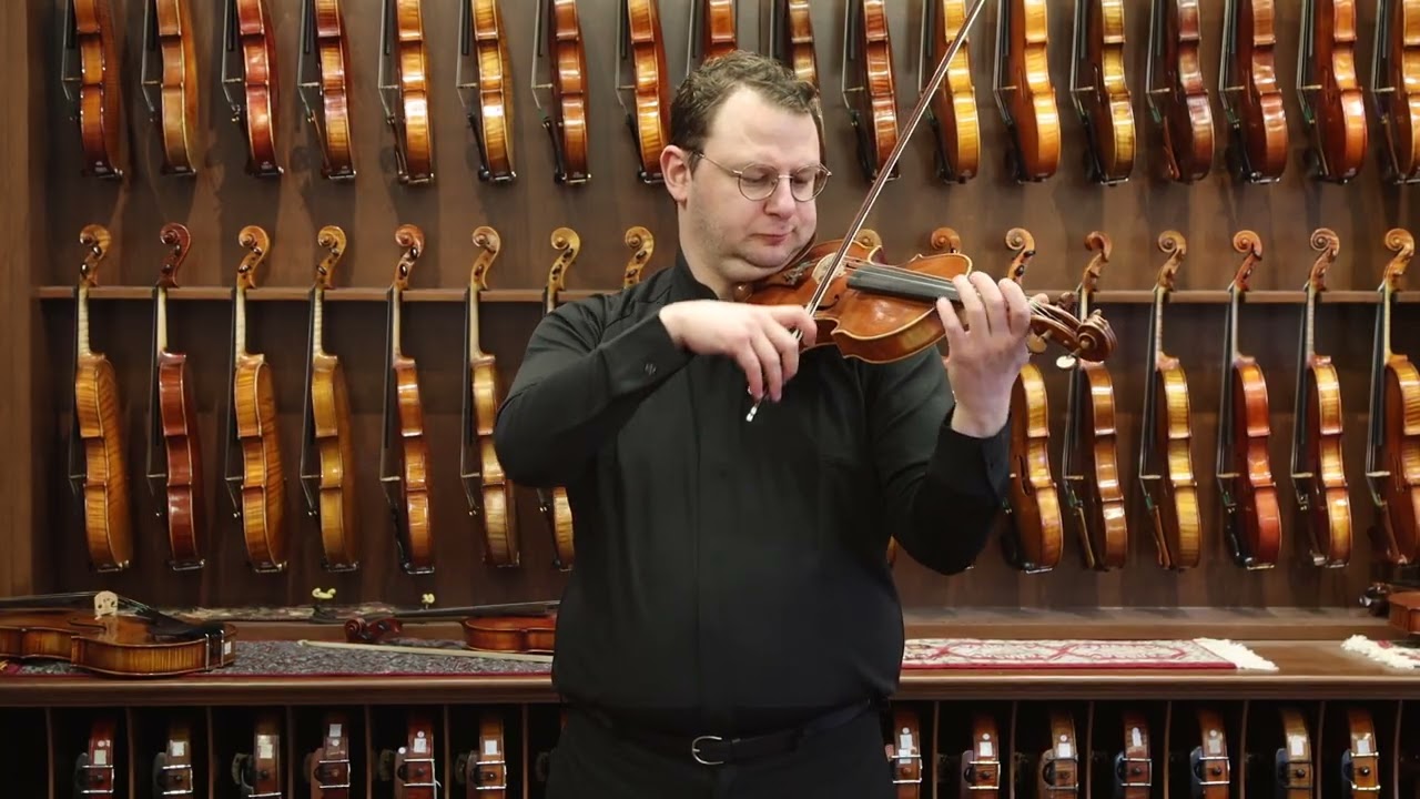 Marcello Bellei, Modena 2007 Violin Demonstration