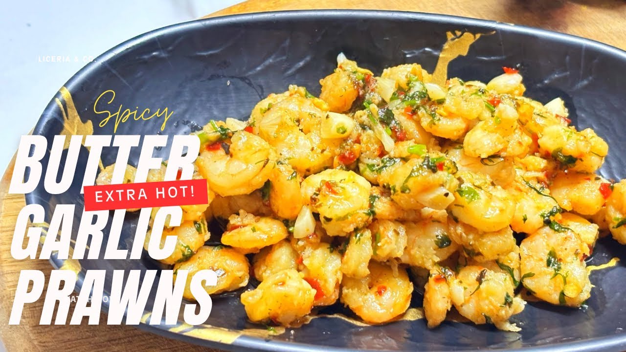 Butter Garlic Prawns 😋 | Restaurant Style Recipe in 10 Minutes | Juicy & Creamy