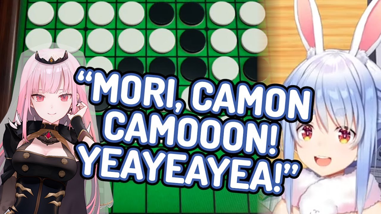 Pekora challenges Mori Calliope in 51 classics, screams random english as much as she can