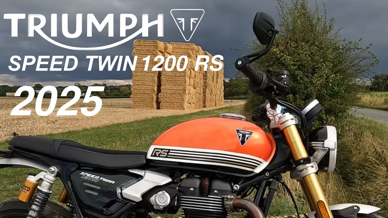 Triumph Speed ​​Twin 1200 RS 2025 года — как он себя показывает?