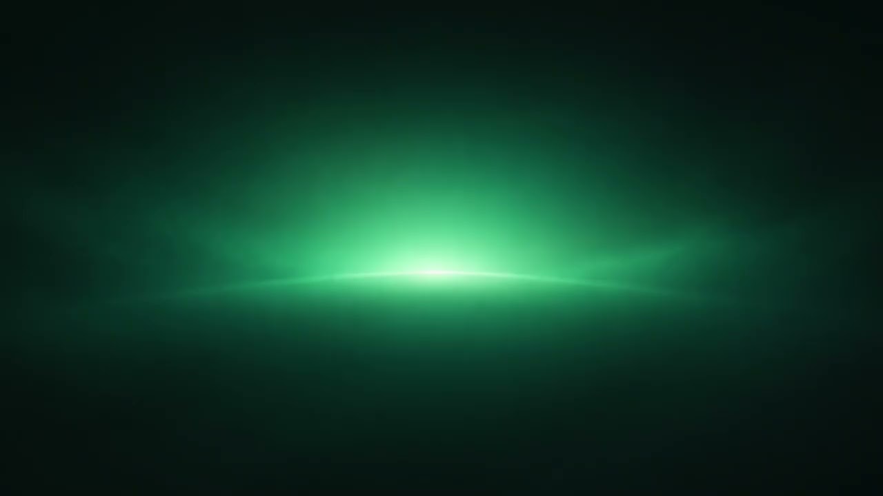 Emerald Mist Ambient Art — Elegant Green Display for Your Screen (1 Hour)