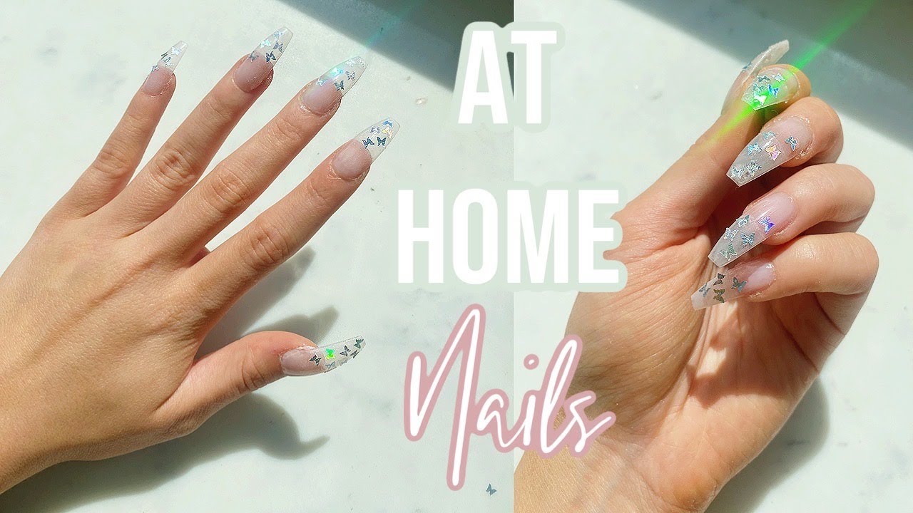 HOW I DO MY NAILS AT HOME! (Easy & Affordable)