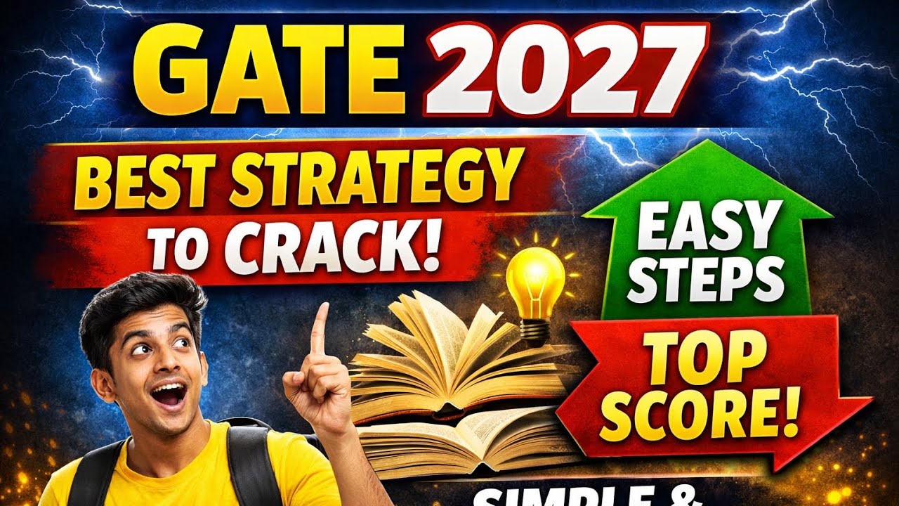 GATE 2027 🔥 The Smartest Strategy to Crack GATE Easily | No Coaching Needed