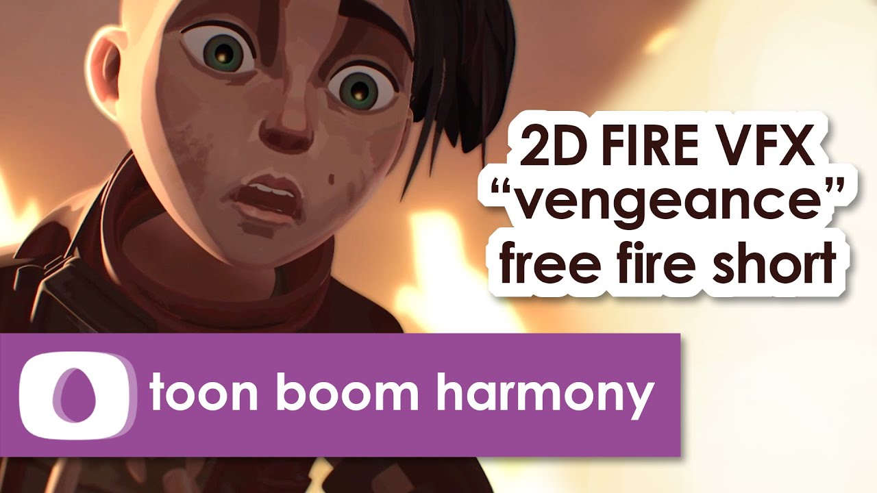 How I did 2D fire for Free Fire Vengeance Video - Animation Process