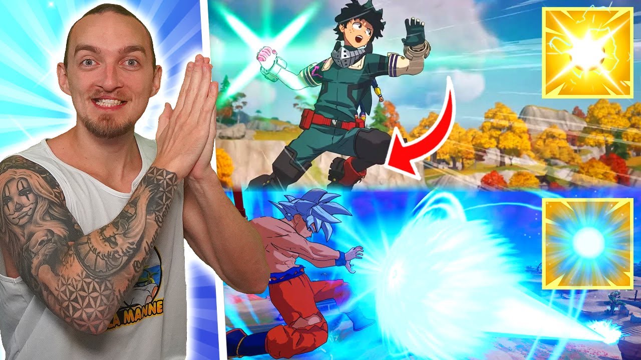 KAMEHAMEHA OCH DEKU'S SMASH I FORTNITE...