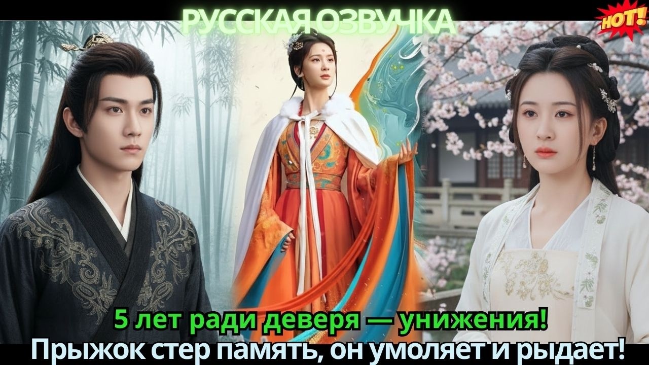 5 лет ради деверя — унижения! Прыжок стер память, он умоляет и рыдает!