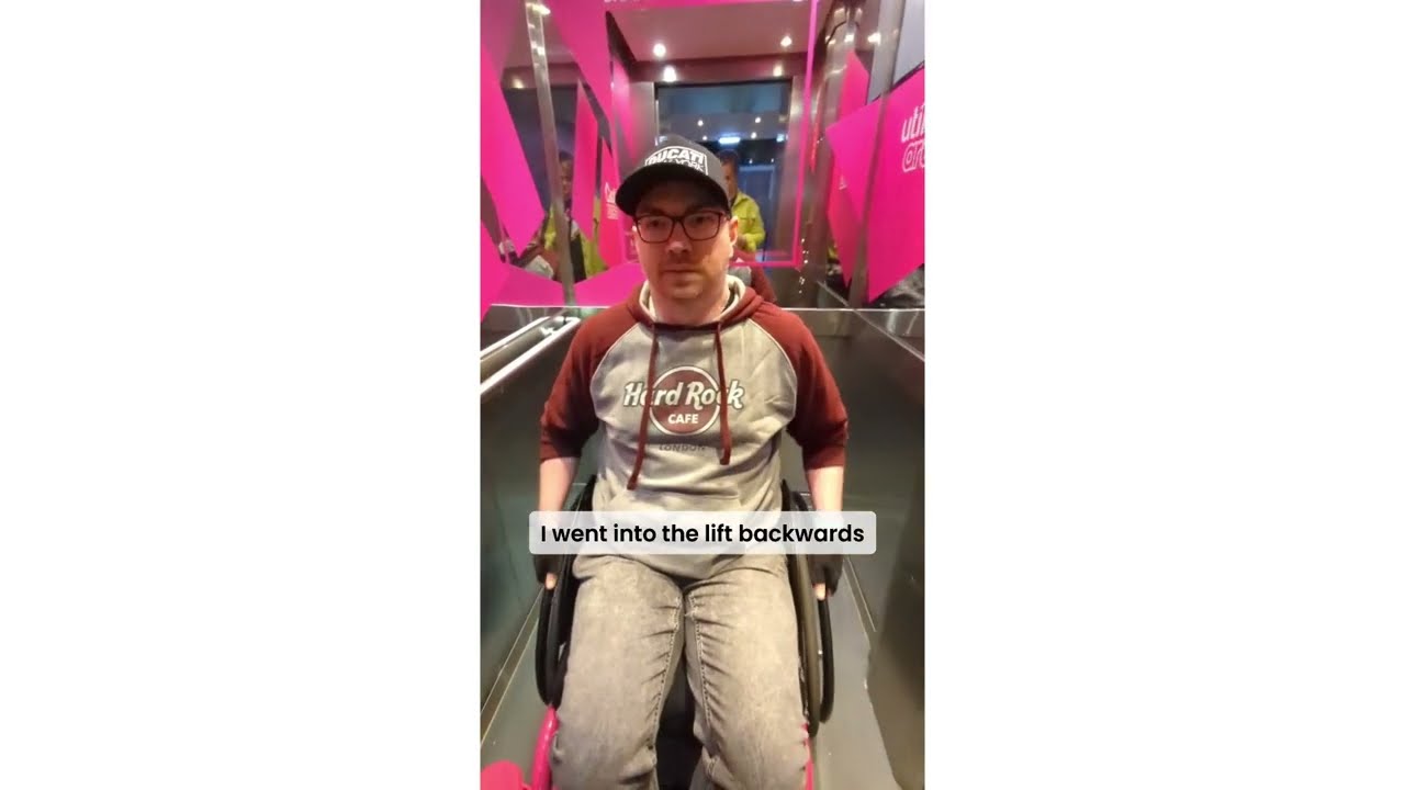 Wheelchair Access for upstairs blocks at Newcastle's Utilita Arena