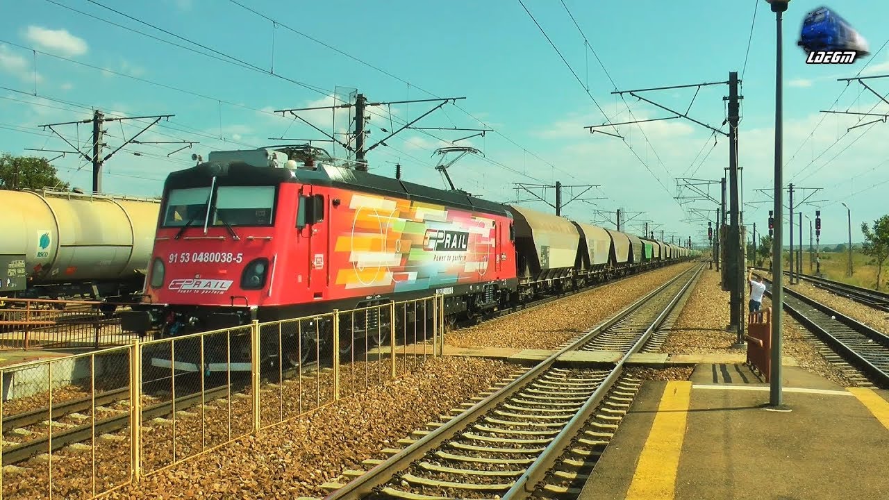 LEMA 480 038-5 & Marfar CER-FERSPED Freight Train in Gara Dorobanțu Station - 05 September 2019