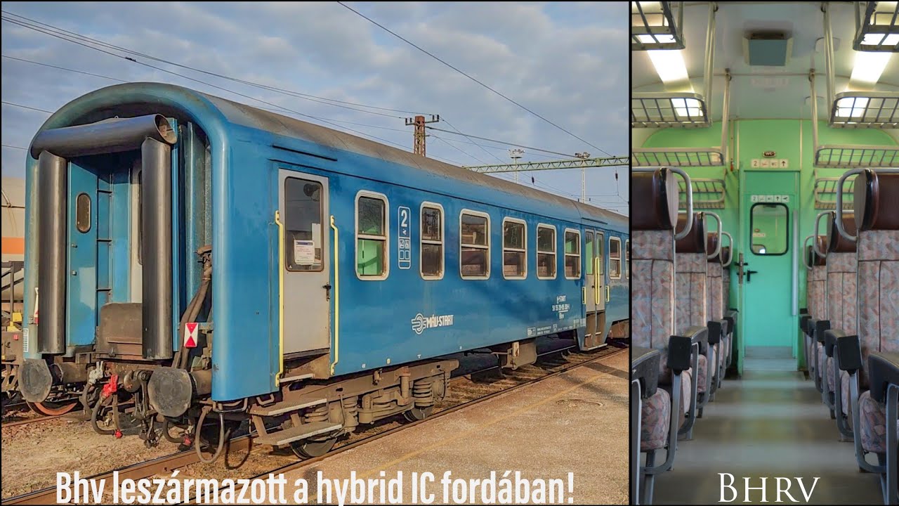 Kocsi, amiből összesen 5 DARAB van! Utazás egy Bhrv-vel!