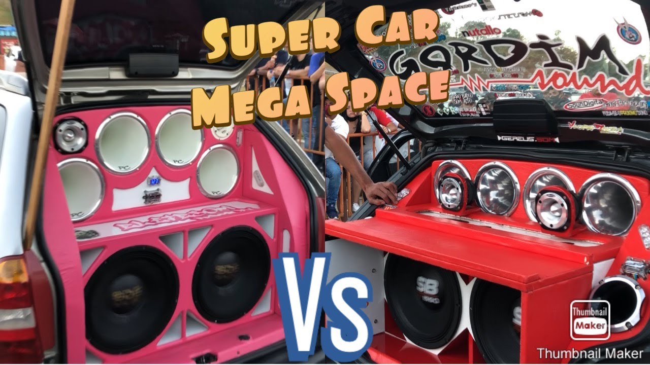 Racha de som no Super Car Mega Space (Gordin Som vs Elite Som)