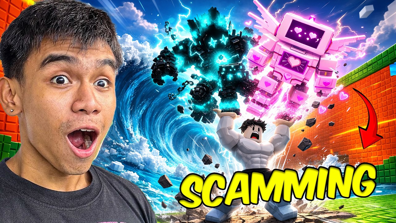 SCAMMING sa ESCAPE TSUNAMI FOR BRAINROT - PALDO