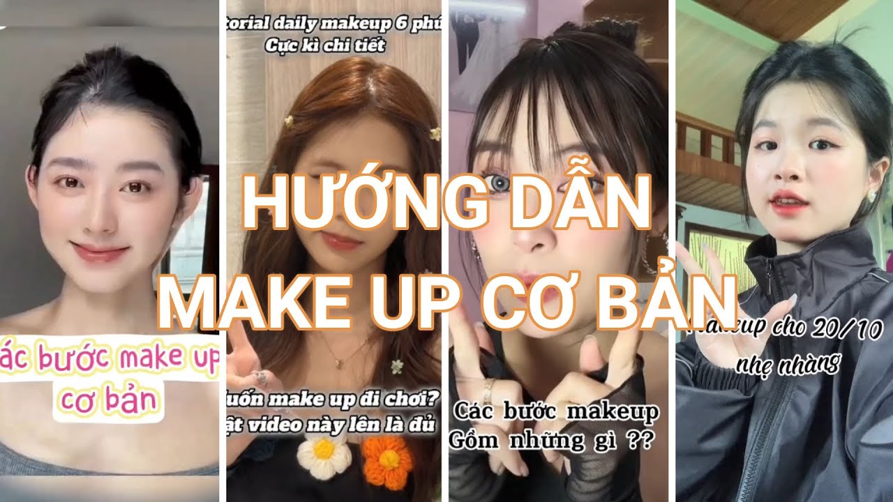 [ Shopee haul ] Tổng hợp các cách MAKE UP cơ bản của các tiktoker | Gu thời trang