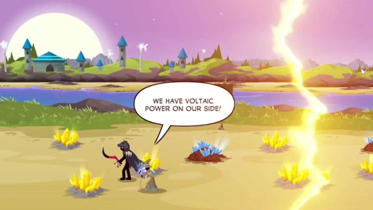 NEW UPDATE DEFEATING VOLTAIC CAPITAL! ⚡ Stick War Saga ep 3