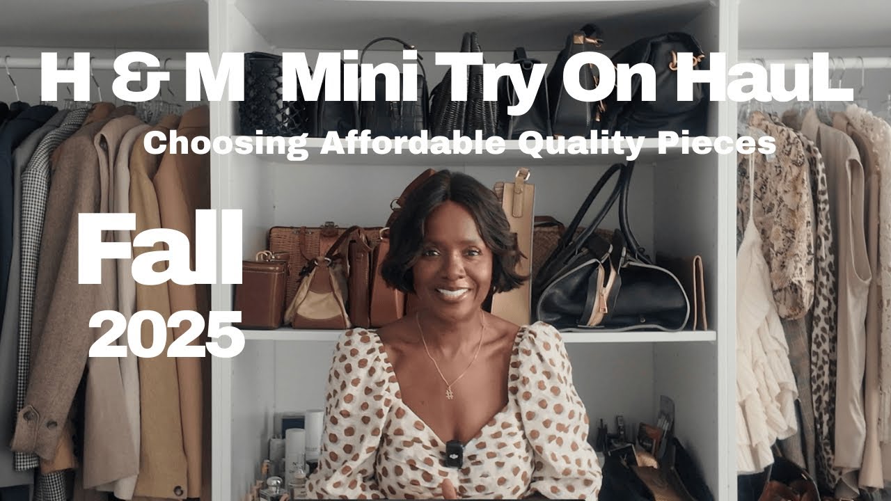 H&M Fall 2025 Mini Try On Haul | Personal Style |Affordable quality Fashion | Women over 50