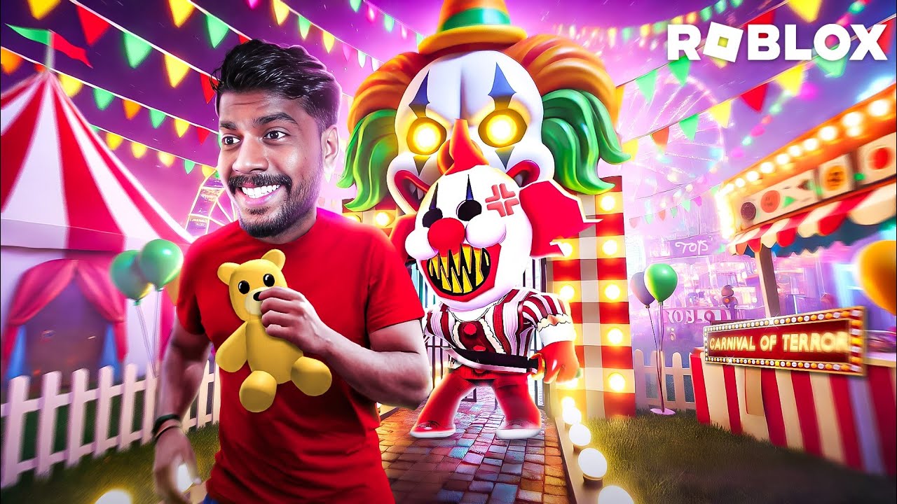 CAN I ESCAPE CARNIVAL OF TERROR 🥵!! Roblox