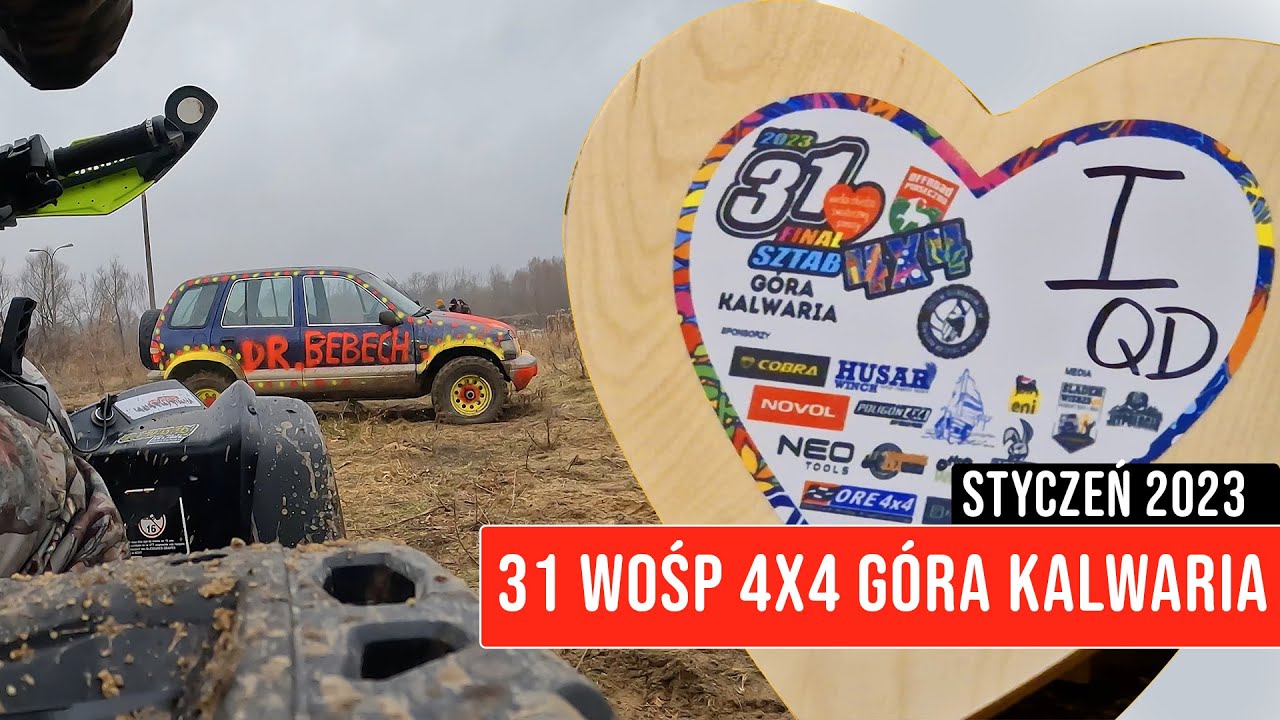 Wośp 2023 z Offroad Piaseczno |  31 Finał WOŚP 4x4 Góra Kalwaria.