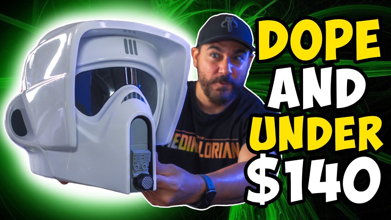 Распаковка шлема штурмовика-разведчика Hasbro Star Wars Black Series!