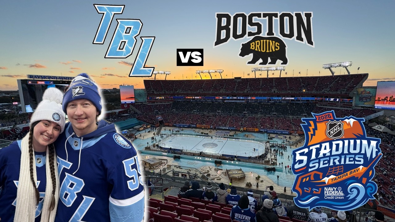2026 NHL Stadium Series TAMPA BAY EXPERIENCE - Lightning vs Bruins - VLOG #127