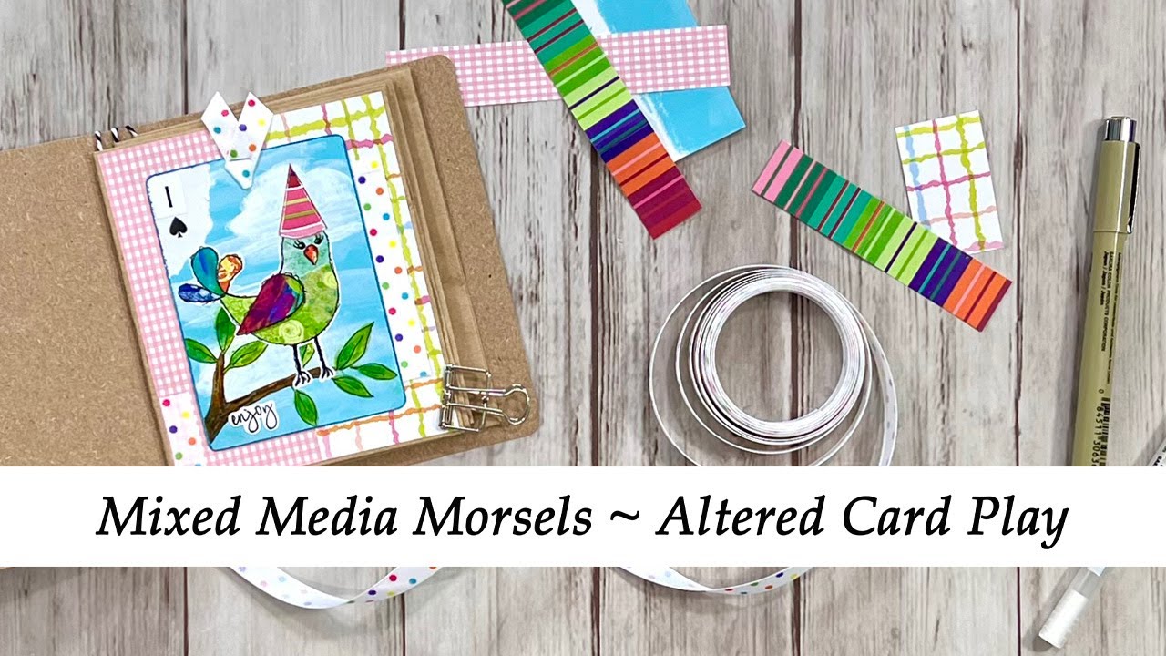 MMM Altered Card Play - January  #mmmalteredcardplay