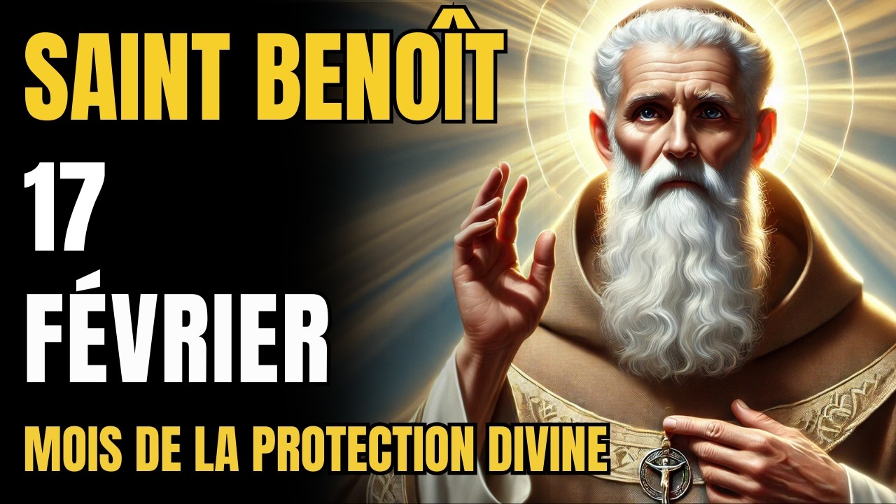 🌟 Écoute cette prière de SAINT BENOÎT et prépare ton cœur au nouveau 🙏
