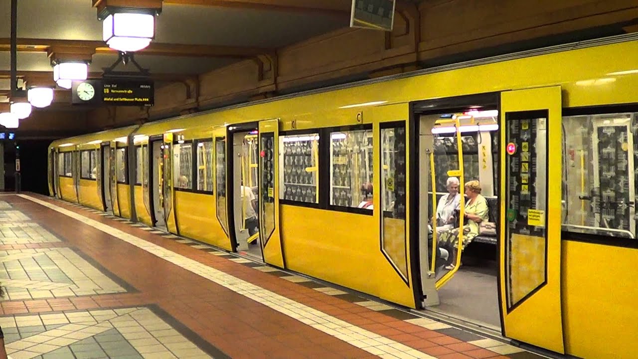 U-Bahn Berlin - U-Bahnhof Wittenau U8 [HD 1080p]