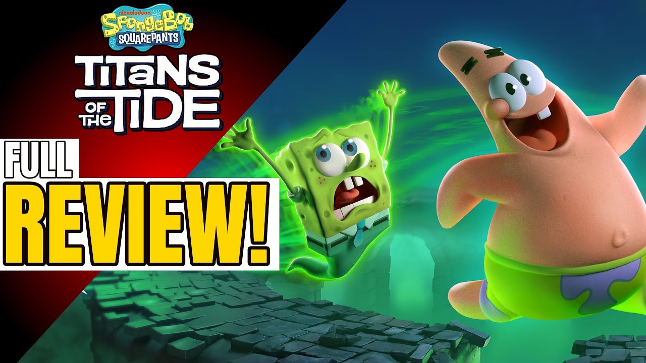SpongeBob SquarePants Titans Of The Tide Is A SUPER Short But FANTASTIC Game | FULL REVIEW