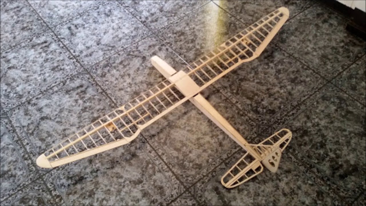 Sunbird Electric Glider Laser Cut Balsa Kit 1500mm