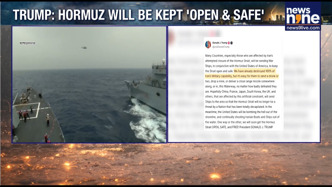 Trump: Allies to Send Warships to Strait of Hormuz Amid Rising Iran Tensions