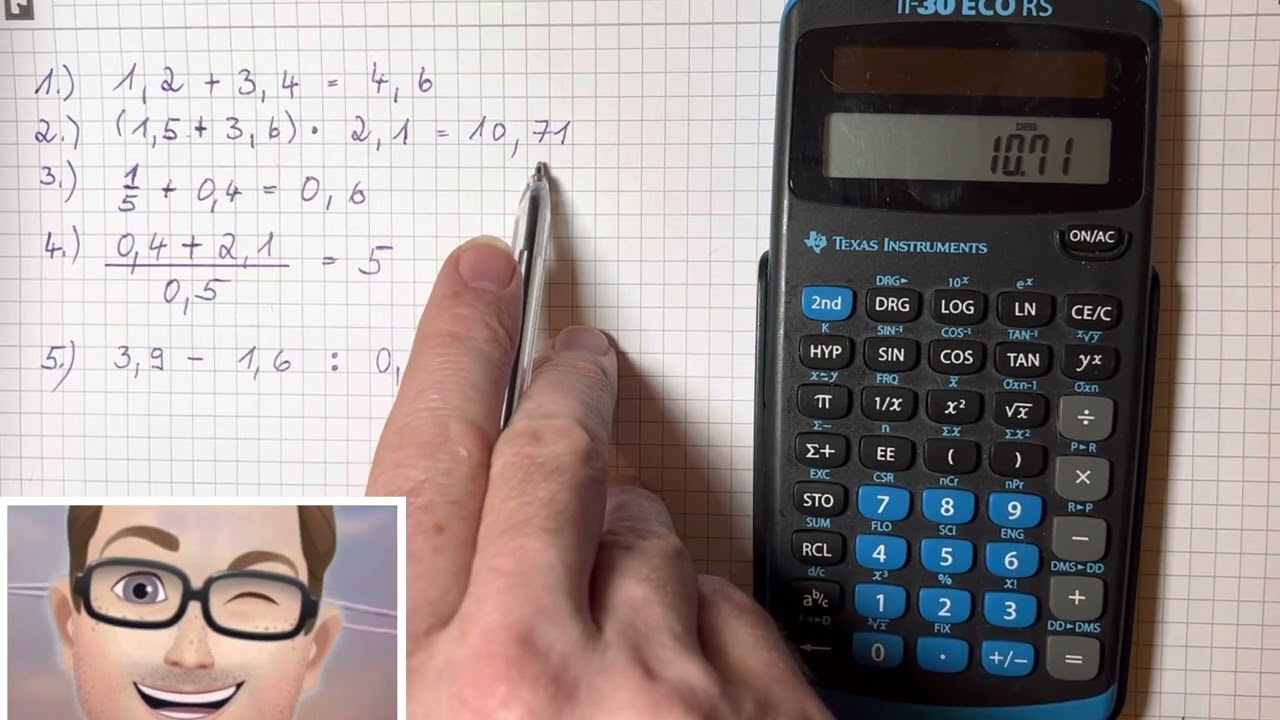 TI-30 ECO RS Teil 4