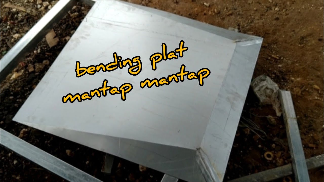 tekuk plat pintu besi minimalis