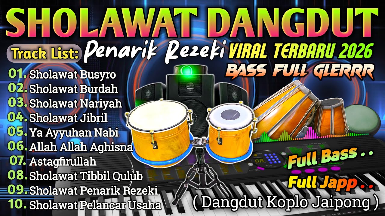 SHOLAWAT PEMBUKA REZEKI | PUTAR DI RUMAH, KANTOR DAN TEMPAT USAHA | DILANCARKAN SEGALA USAHA