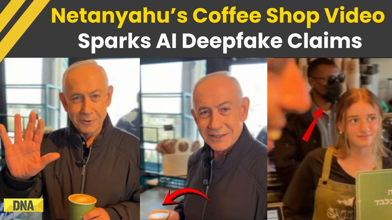 Israel Iran War: Netanyahu's Viral Coffee Shop Video Sparks Debate, Users Allege It's AI Generated
