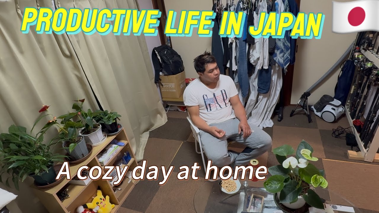 A Productive Day in my life in Japan🇯🇵/cooking simple red bean dish/Gardening & Simple Life Moments