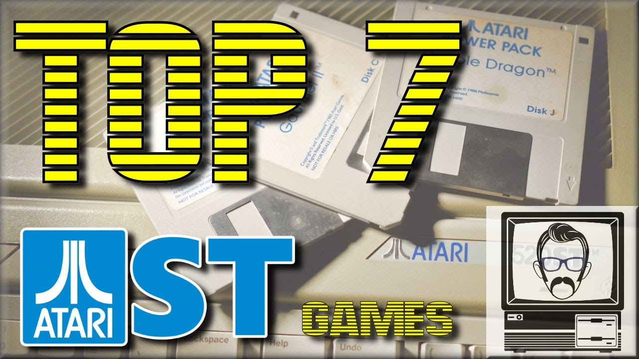 Atari ST Games Top 7 | Nostalgia Nerd