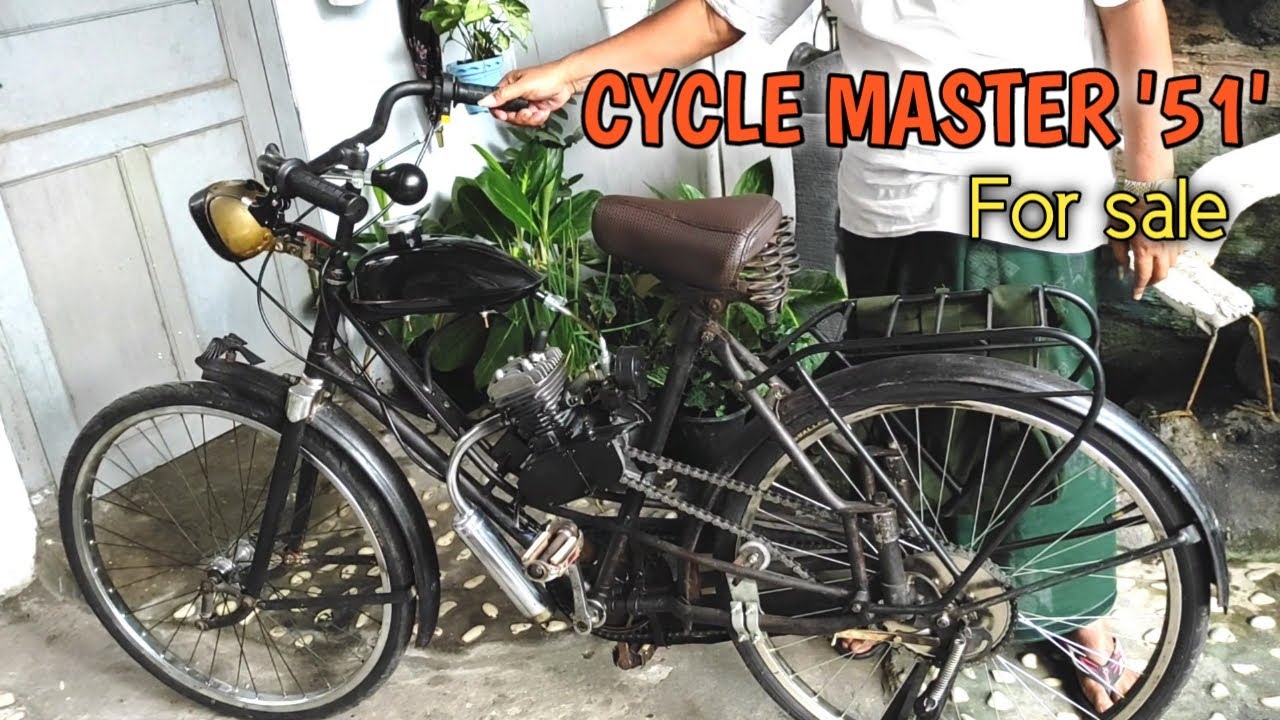 Cyclemaster langka produksi tahun 1951 [ Terjual ]