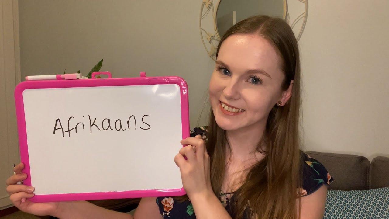 ASMR Teaching You Afrikaans (бытовая лексика)
