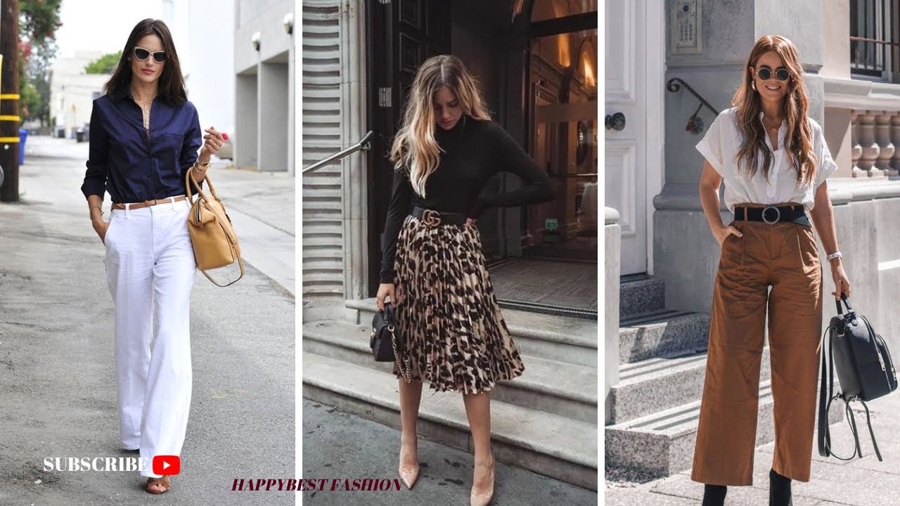 BEST SMART CASUAL WORK OUTFITS IDEAS FOR WOMEN #casualoutfits #workoutfit #fashion
