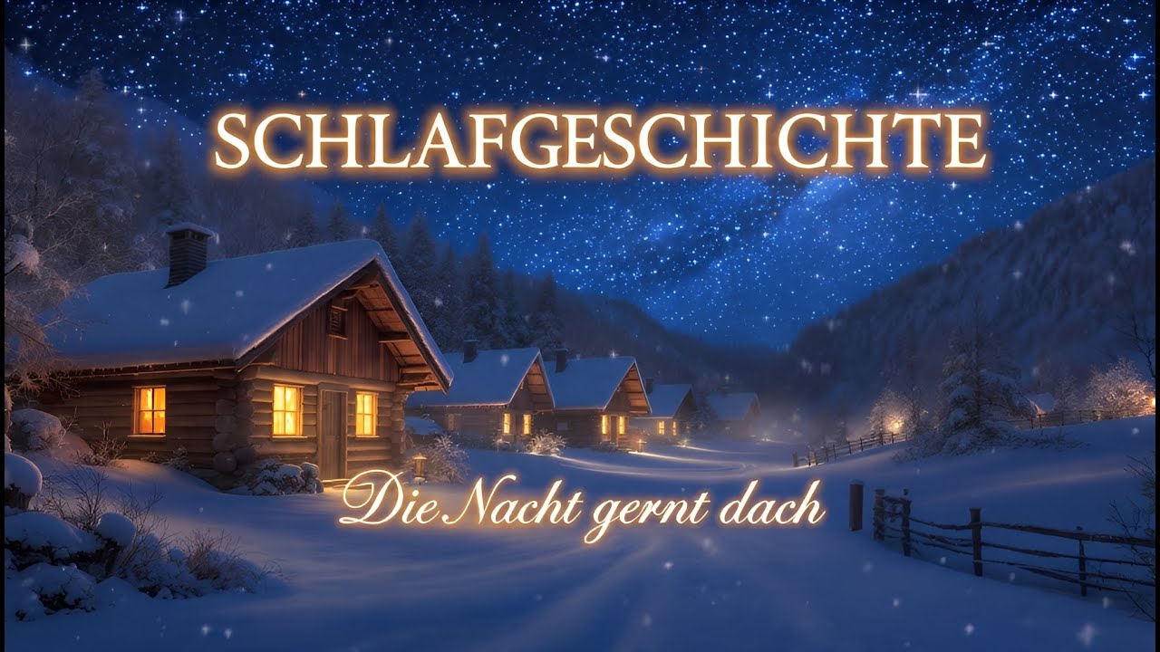 Schlafgeschichte: Das stille Dorf unter den Sternen | Sanft einschlafen & Ruhe finden