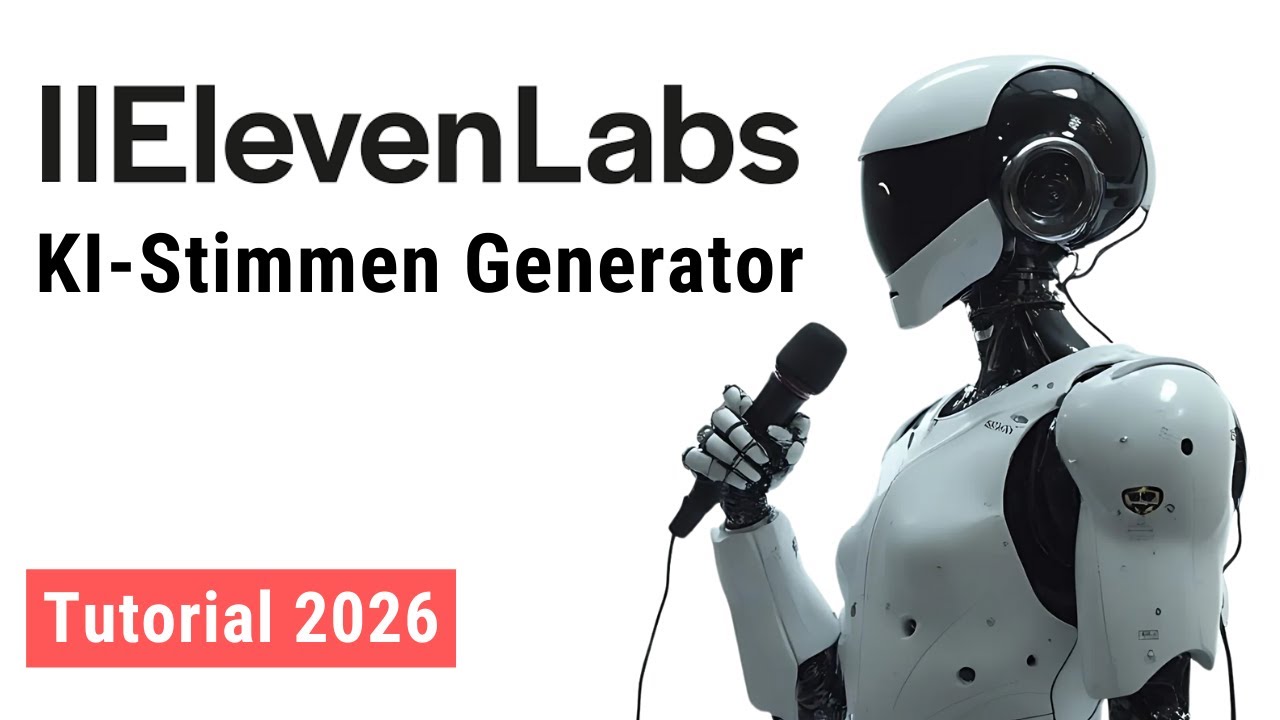 Elevenlabs Tutorial Deutsch 2026 – Der beste KI Stimmen Generator für's Stimme klonen! 🤖