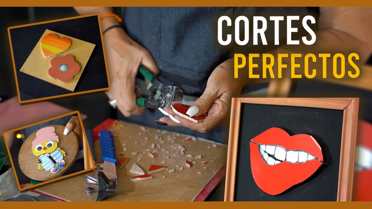 Cortes Perfectos de Azulejos ✅ Como cortar azulejos para Mosaiquismo