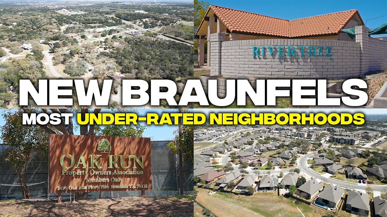 Most Under-Rated Neighborhoods In New Braunfels Texas!