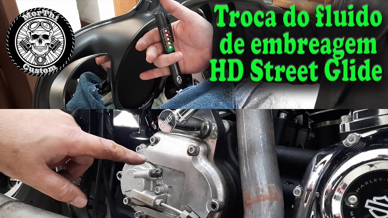 Embreagem Hidráulica Harley Davidson: Troca do fluido Street Glide Special 2017