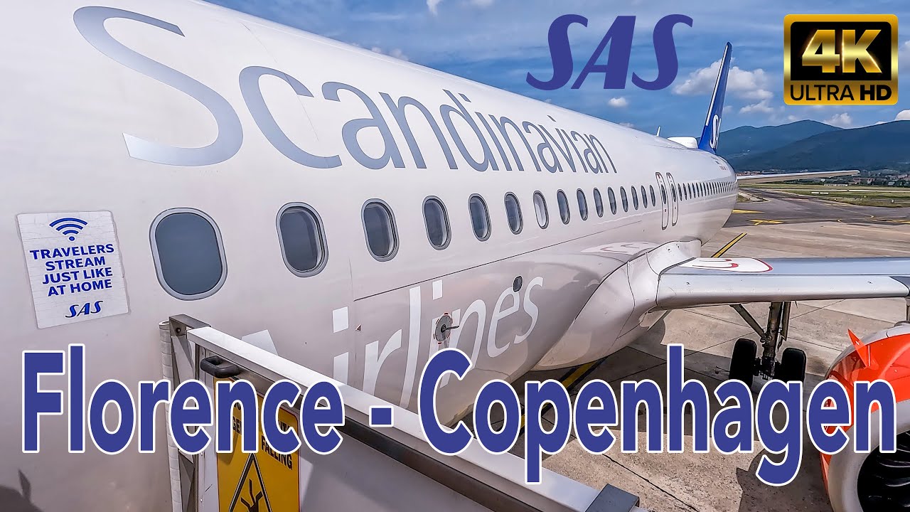 🇮🇹 Florence to 🇩🇰 Copenhagen with SAS Scandinavian Airlines