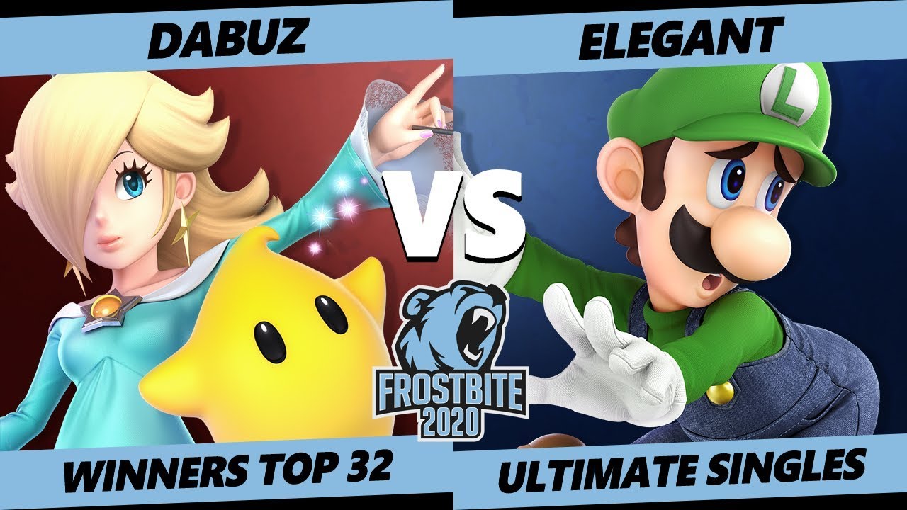 Frostbite 2020 SSBU Winners Top 32 - Liquid | Dabuz (Rosalina) Vs. Armada | Elegant (Luigi) Singles