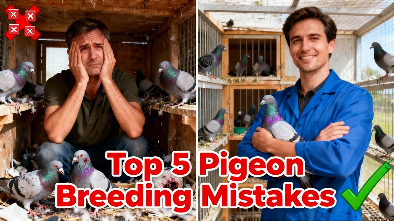 Top 5 Pigeon Breeding Mistakes (And How To Fix Them)