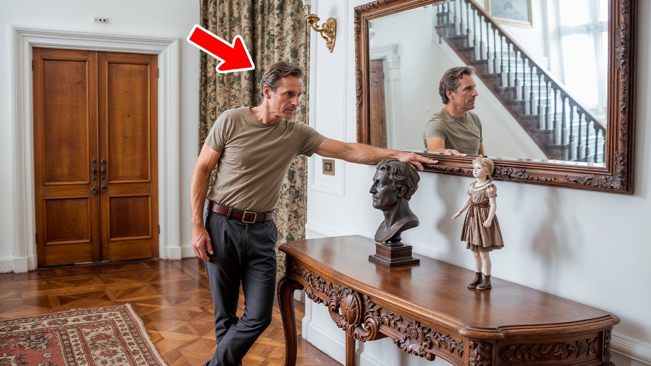 Man Removes Grandma’s Mirror After Her Death, What He Finds Behind It Will Make Your Blood Run Cold