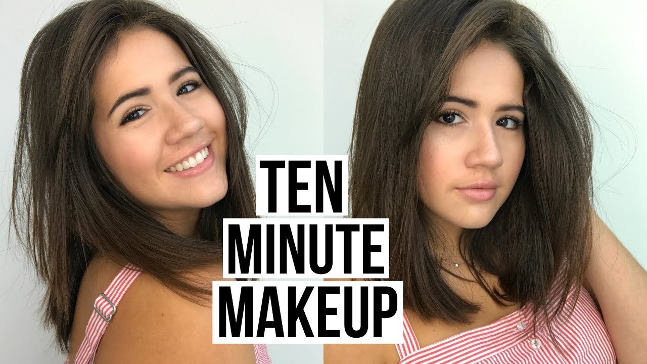 HOW TO LOOK CUTE WITH NO EFFORT! | Quick Back to School Makeup (Using Affordable Products)